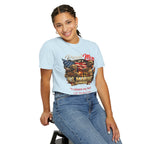 Custom Marine Mom Graphic Shirt – Personalized U.S. Marine Corps Tee | Proud Military Mom Gift | Comfort Colors 1717