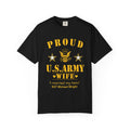 Custom Army Wife Shirt – Personalized Proud U.S. Army Wife Comfort Colors Tee