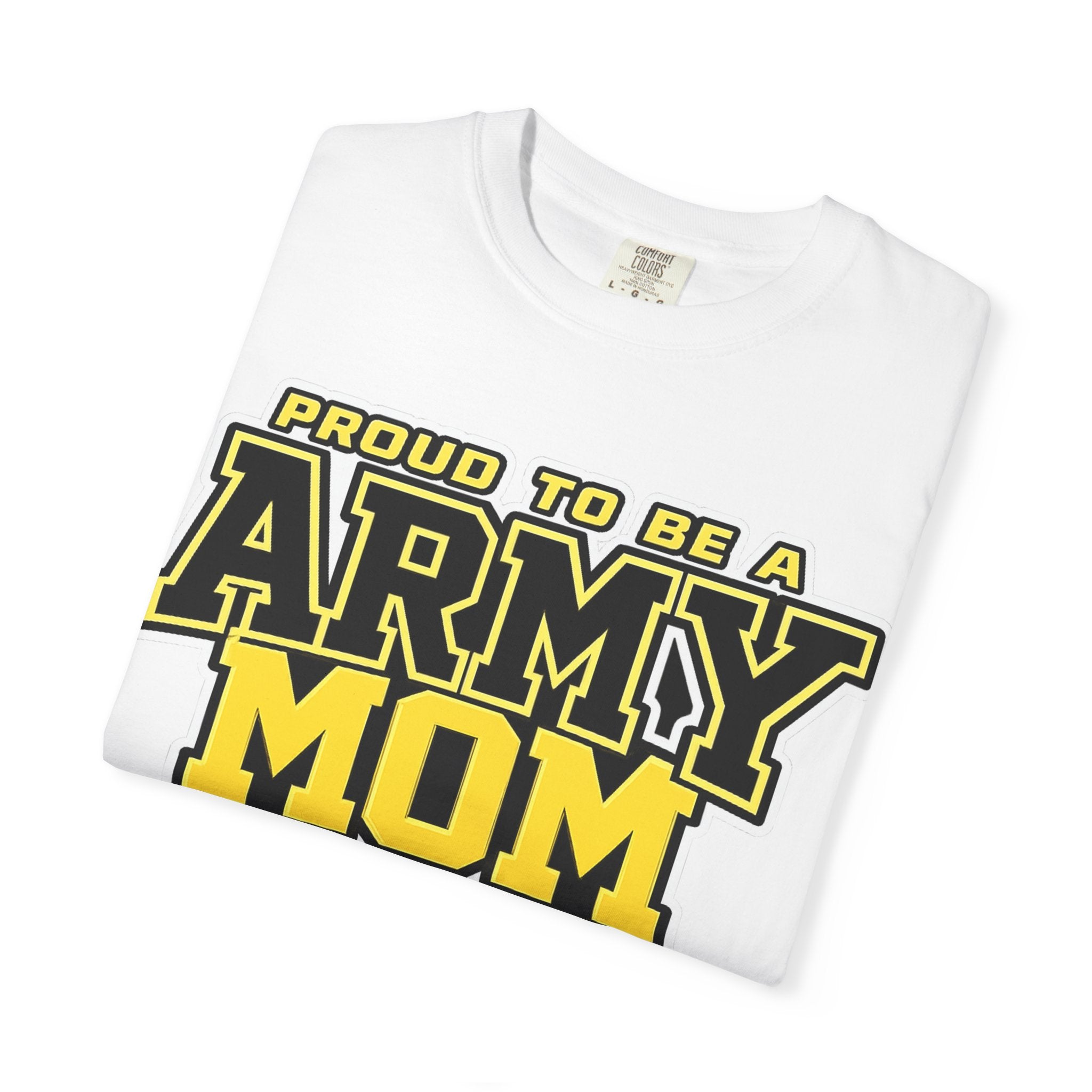 Custom Army Mom Shirt – Personalized Proud Army Mom Comfort Colors 1717 T-Shirt