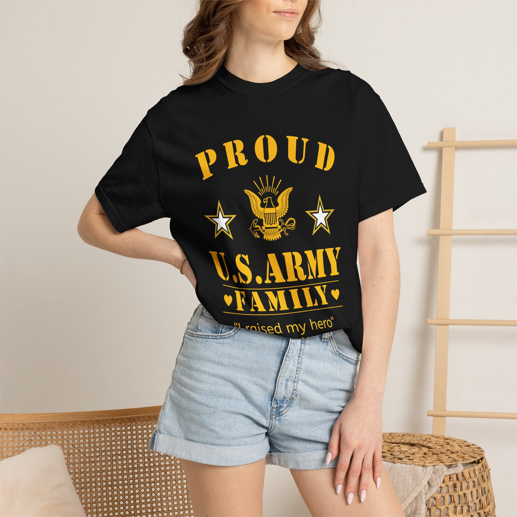 Custom Army Family Shirt – Personalized Proud U.S. Army Family Comfort Colors Tee