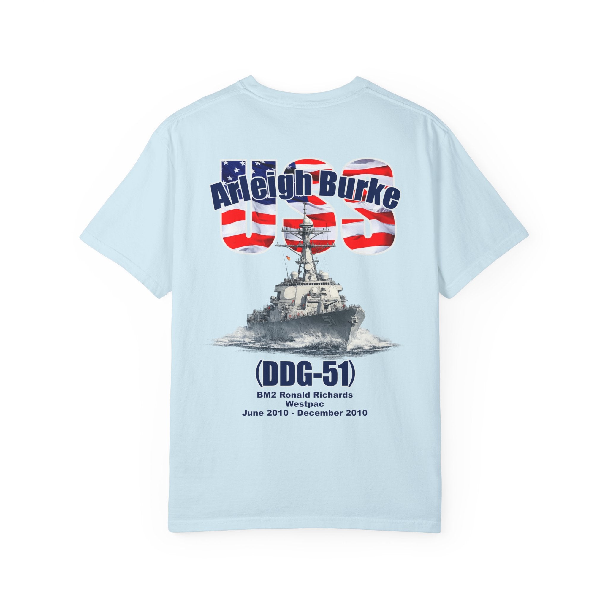 Personalized U.S. Navy Ship T-Shirt - You Pick The Ship