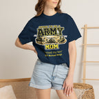 Army Mom Shirt with Helicopters – Personalized Proud Army Mom Comfort Colors Tee