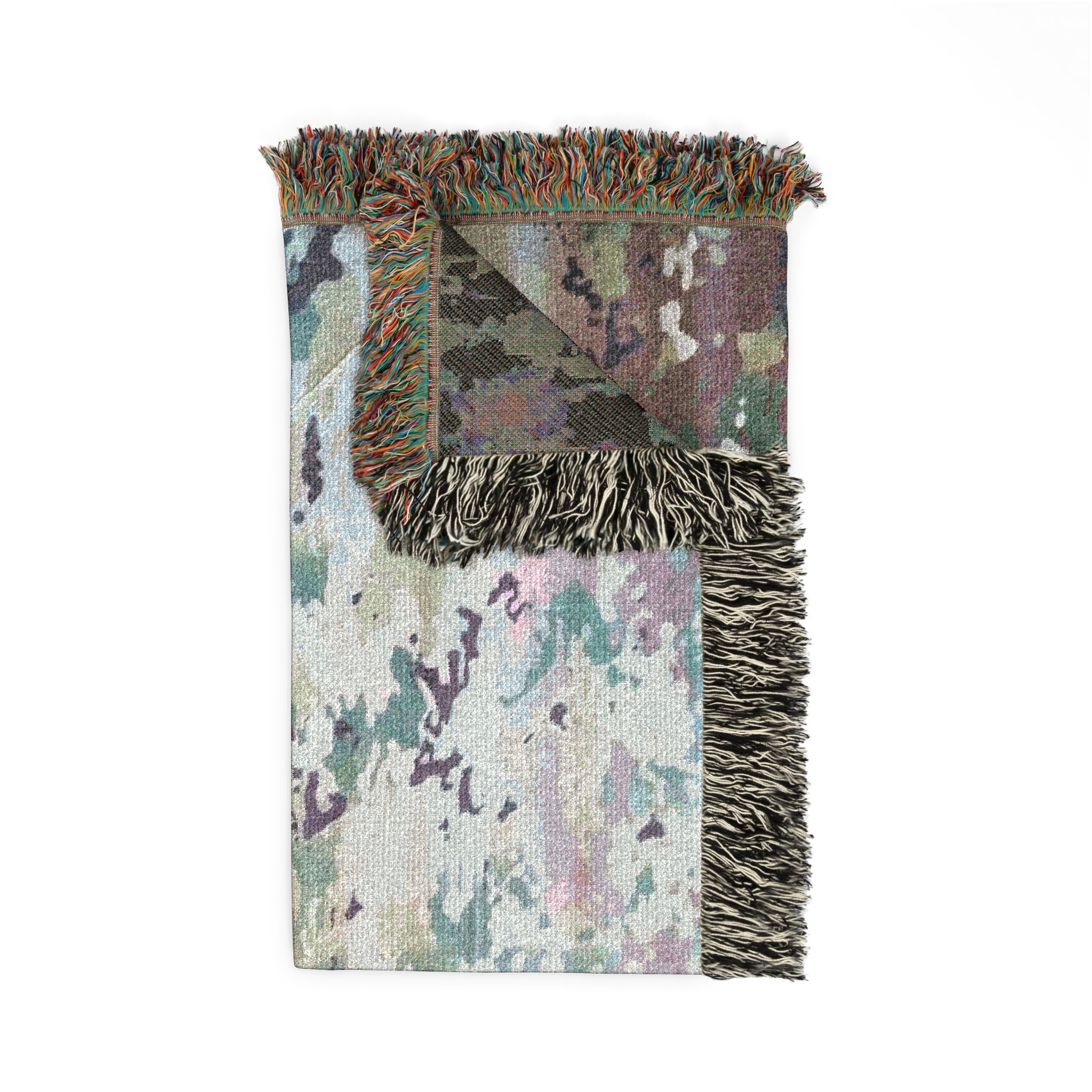 OCP Camouflage Military Woven Blanket – Army, Air Force & Space Force Inspired Throw