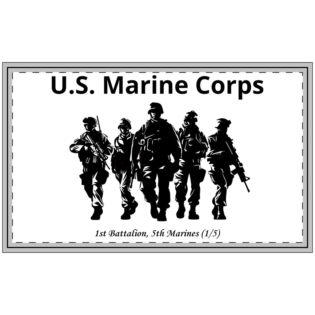 Personalized U.S. Marine Corps Unit Doormat | Custom Battalion & Unit Marine Corps Welcome Mat