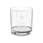 U.S. Army Personalized Whiskey Glass, 10.5oz (Engraving)