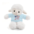 Custom USMC Stuffed Animal with Personalized T-Shirt – 6 Plush Animals, 5 Shirt Colors