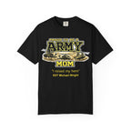 Army Mom Shirt with Helicopters – Personalized Proud Army Mom Comfort Colors Tee