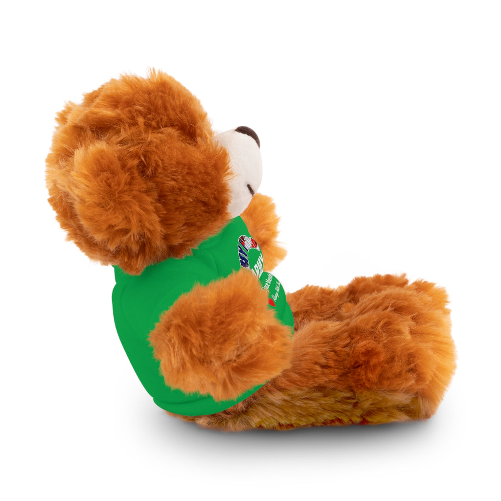 Custom U.S. Army Stuffed Animal with Personalized T-Shirt – 6 Plush Options, 5 Shirt Colors