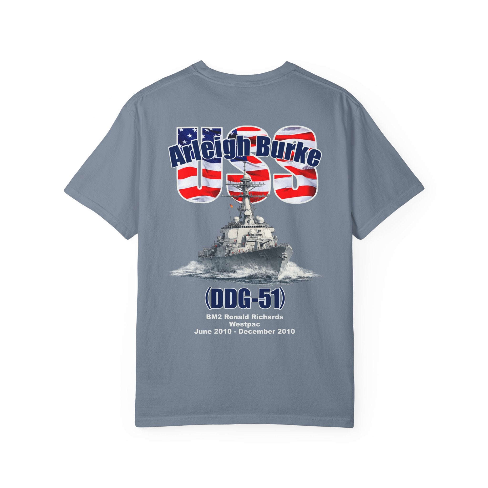 Personalized U.S. Navy Ship T-Shirt - You Pick The Ship