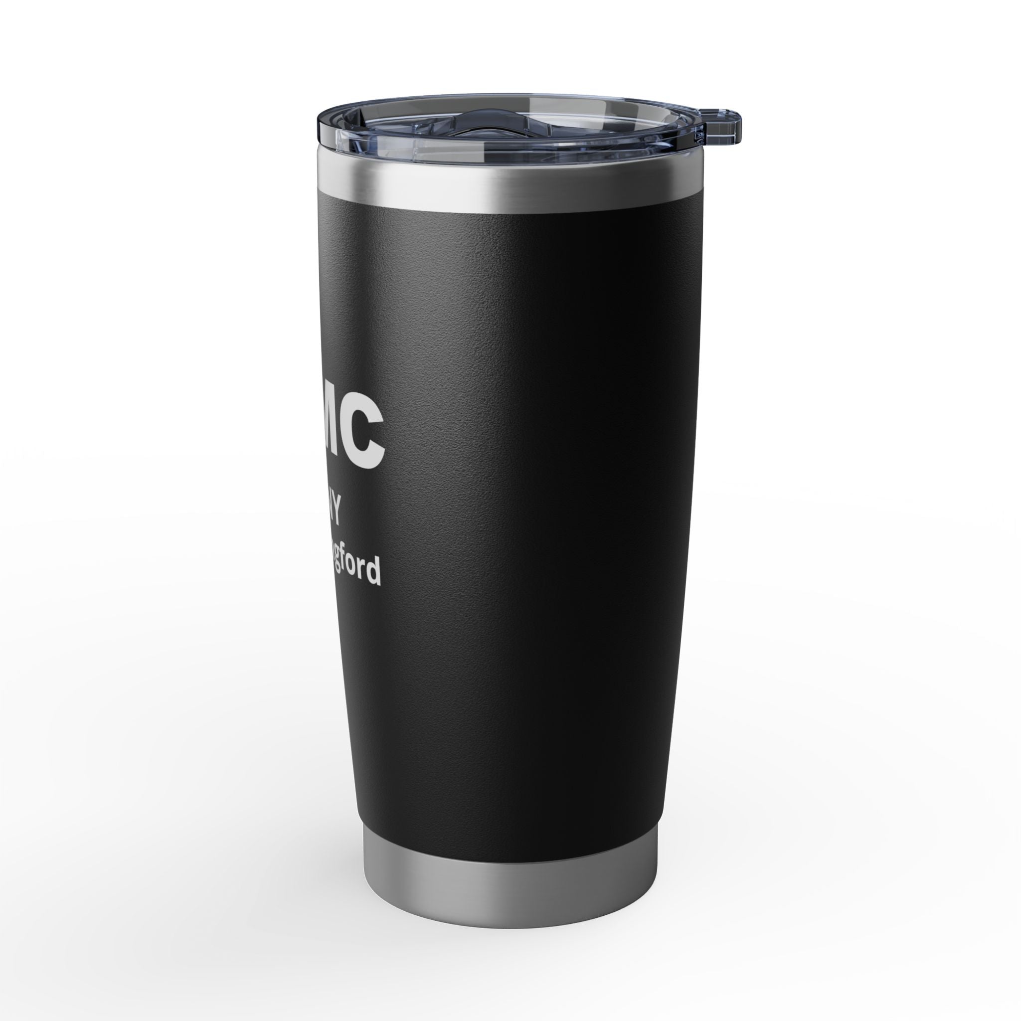 Custom USMC 20oz Tumbler – Personalized Marine Corps Cup with Rank, Name or Message