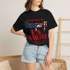 Custom Marine Mom Shirt – Personalized Semper Fi T-Shirt | Proud U.S. Marine Family Gift | Comfort Colors 1717