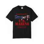 Custom Marine Mom Shirt – Personalized Semper Fi T-Shirt | Proud U.S. Marine Family Gift | Comfort Colors 1717