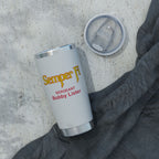 Custom Semper Fi USMC 20oz Tumbler – Personalized Marine Corps Cup with Rank, Name or Message
