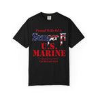 Custom Marine Wife Shirt – Personalized Semper Fi USMC T-Shirt | Proud Military Spouse Gift | Comfort Colors 1717