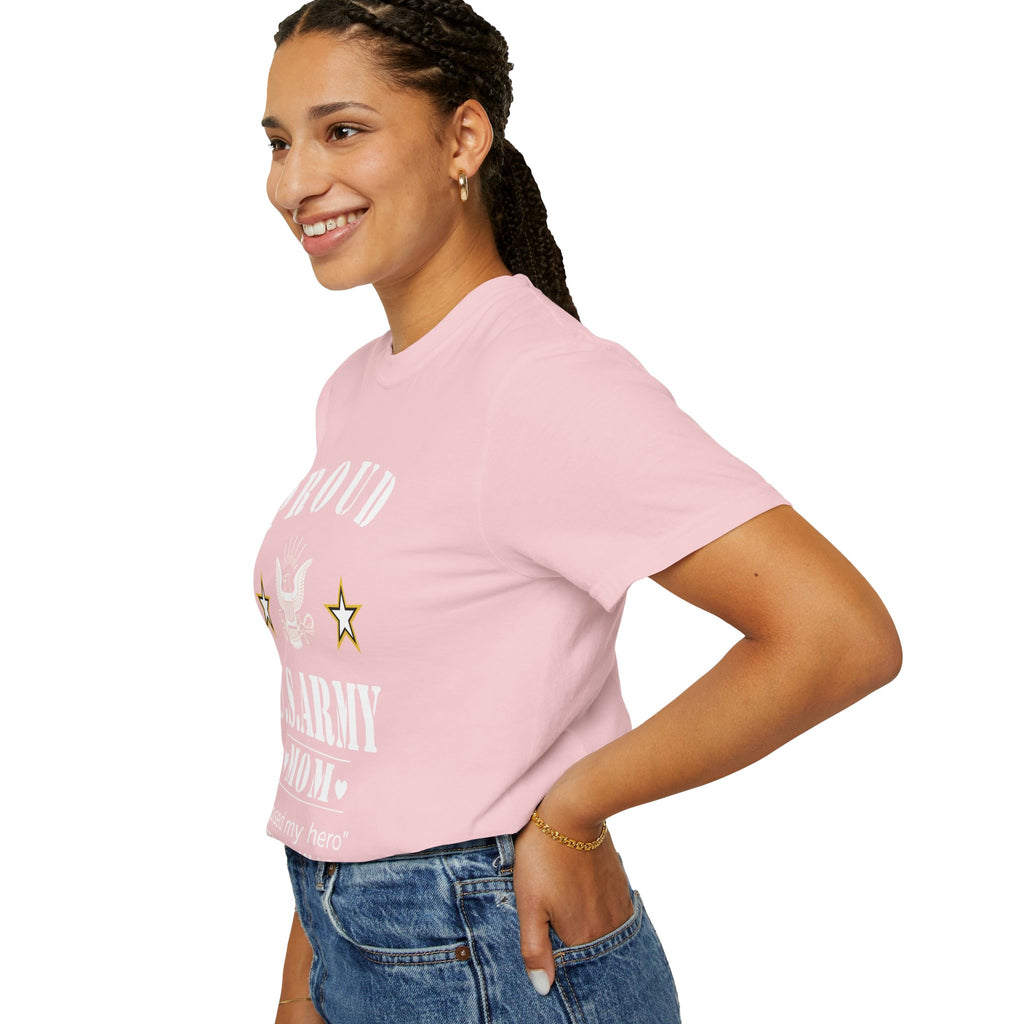 Classic Army Mom Shirt – Personalized Proud U.S. Army Mom Comfort Colors Tee
