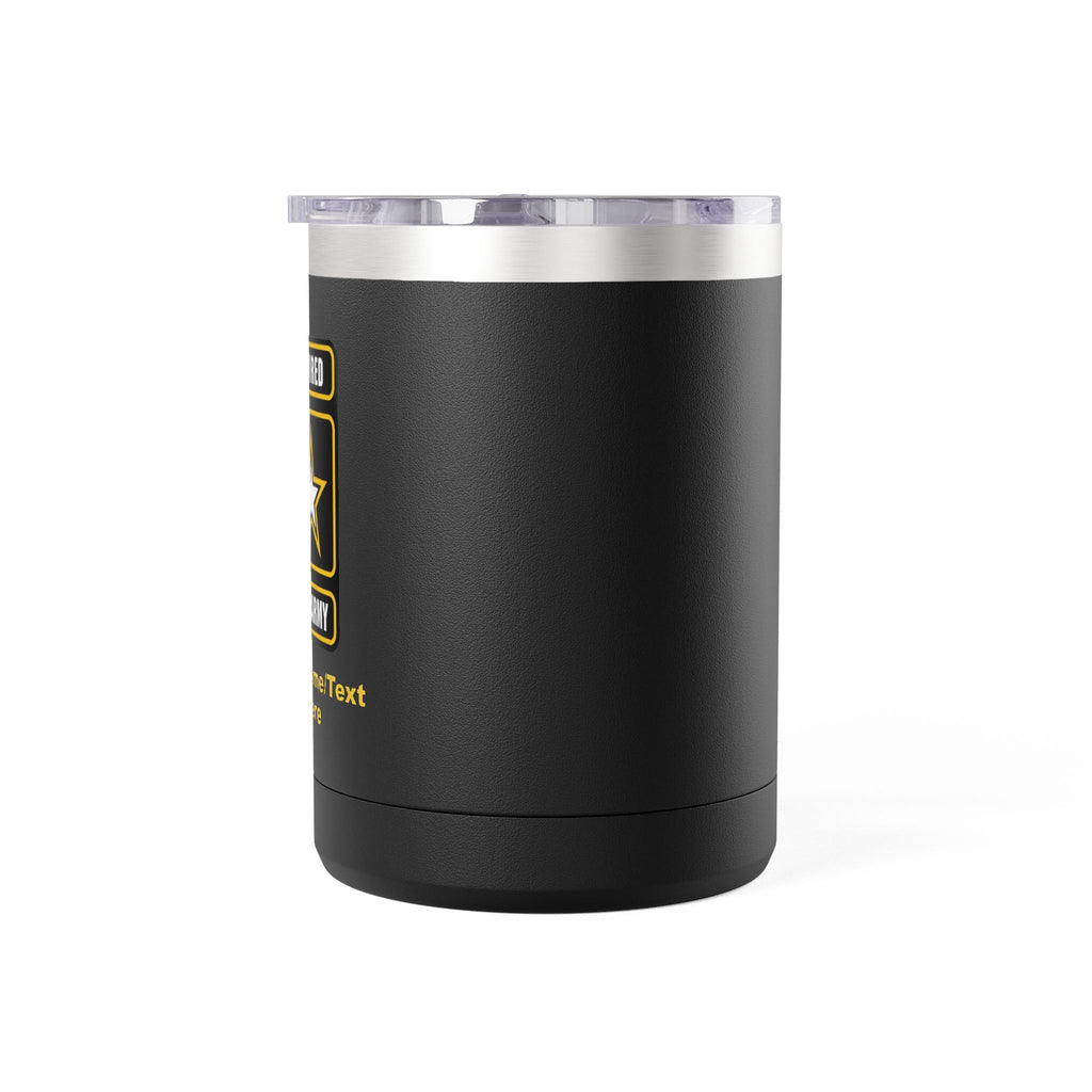 Retired Army Logo Personalized  Insulated 15oz Travel Mug Tumbler