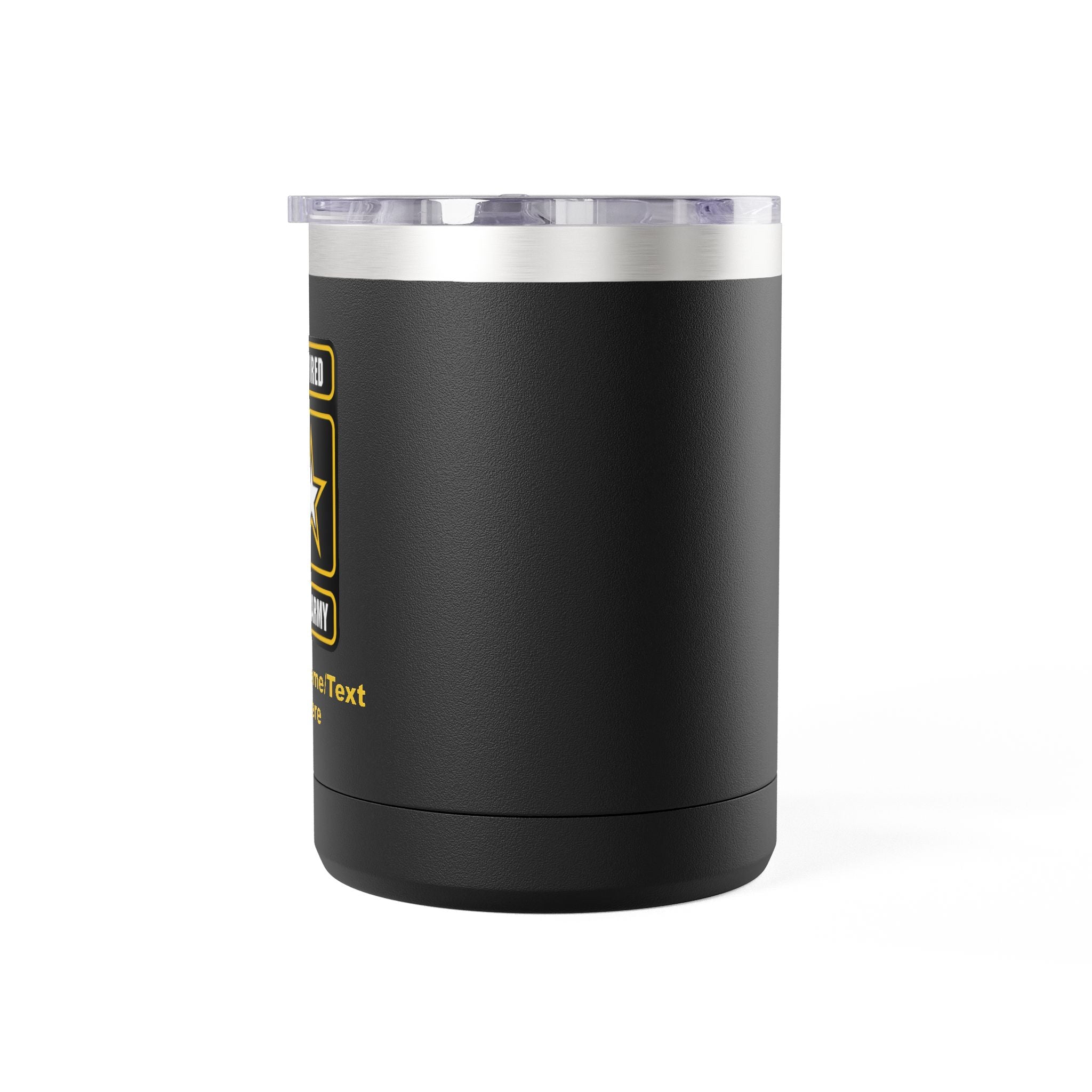 Retired Army Logo Personalized  Insulated 15oz Travel Mug Tumbler
