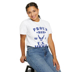 Proud Airman Mom Shirt – Personalized U.S. Air Force Mom Tee with Rank, Name & Message | Comfort Colors