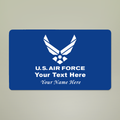 Custom U.S. Air Force Doormat – Personalized Military Welcome Mat | Rank, Name, Unit & Message Custom