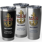 USN Anchor 20oz Tumbler — US Navy Seal Travel Mug