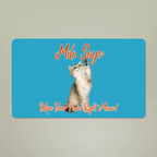 Custom Cat Photo Doormat – Personalized Cat Doormat with Name – Upload Your Cat Picture