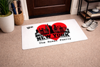 Personalized New York Skyline Doormat – We Love New York Custom Family Welcome Mat