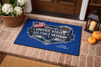 Custom U.S. Air Force Veteran Doormat – Personalized Military Welcome Mat | Rank, Name, Unit Customization