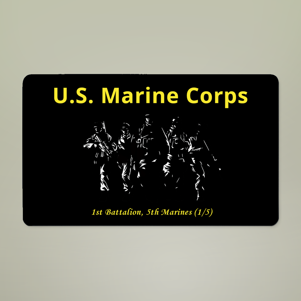 Personalized U.S. Marine Corps Unit Doormat | Custom Battalion & Unit Marine Corps Welcome Mat