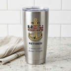 USN Anchor 20oz Tumbler — US Navy Seal Travel Mug